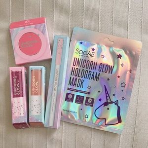 Unicorn Glow Makeup and Skincare Set